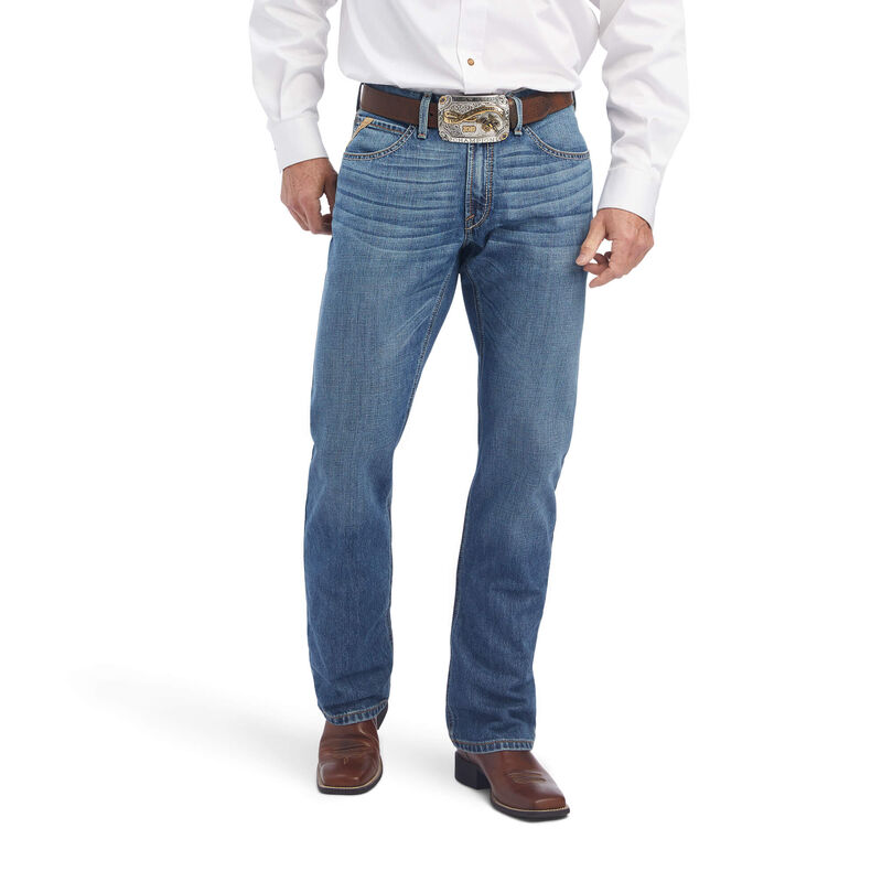 Ariat M4 Relaxed Landry Straight - Miesten Sininen Farkut ( CJAXTY-590 )